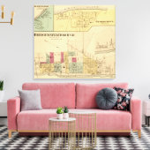 Bridgewater Borough Leinwanddruck (Insitu (Wohnzimmer))
