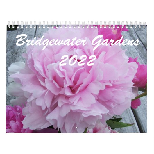 Bridgewater Gardens 2022 Kalender (Titelbild)