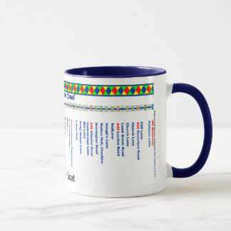 Bridgewater Kanal-Weg-Karte (3. von Set 3) Tasse