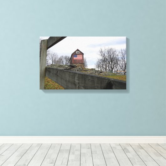 Bridgewater Landschaft Leinwanddruck (Insitu (Holzboden))