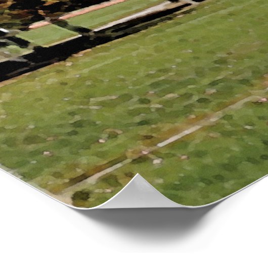 Bridgewater Uni Poster Print (Ecke)