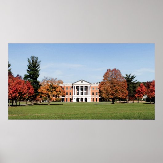 Bridgewater Uni Poster Print (Vorne)