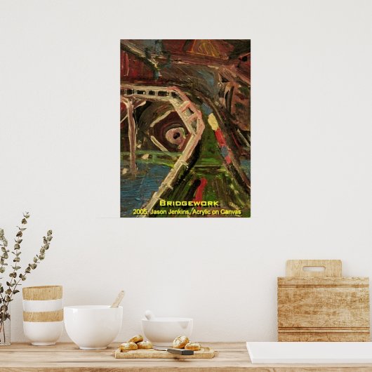 Bridgework Poster (Küche)