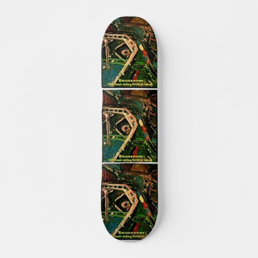 BRIDGEWORK SKATEBOARD (Vorne)