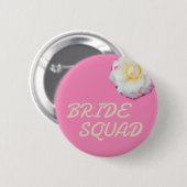 Bridkade Pastel Pink Rose Button (Vorne & Hinten)