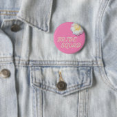 Bridkade Pastel Pink Rose Button (Beispiel)