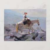 Bridle Path White Mountains Winslow Homer Postkarte (Vorderseite)
