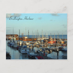 Bridlington Harbour Postcard Postkarte