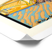 Bridlington Holderness Coast England Vintage Poster (Ecke)