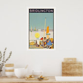 Bridlington Holderness Coast England Vintage Poster (Küche)