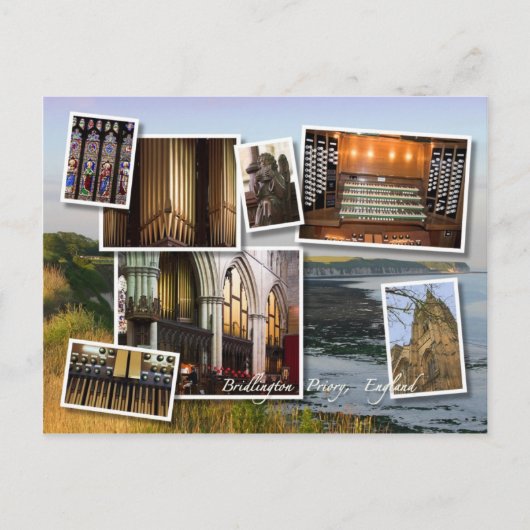 Bridlington Priory-Postkarte Postkarte (Vorderseite)