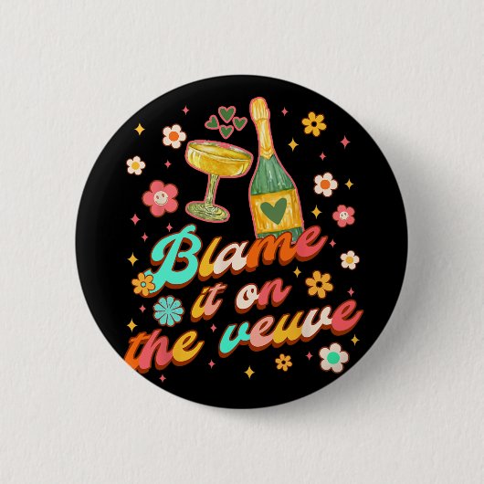 Bridmaid Babe Bachelorette macht es schuldig Button (Vorderseite)