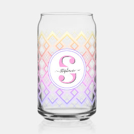 Bridmaid-Namensgeschenk für ihr Pink Dosenglas