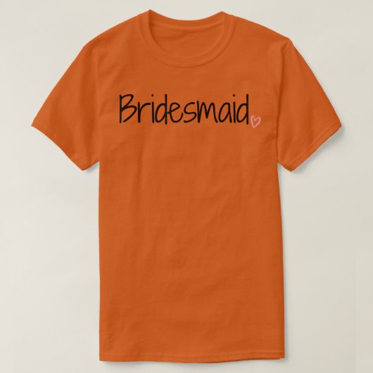 Bridmaid Pullover Crew Nacken niedlich Brautgesche (Design vorne)