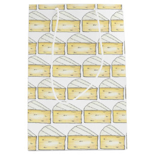 Brie Cheese Wedge Feinschmecker Creamy Cooking Ing Mittlere Geschenktüte