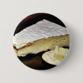 Brie De Meux Cheese Button (Vorderseite)