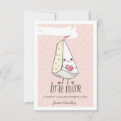 Brie Mine | Niedliche Valentinstag-Karte Einladung (Vorderseite)