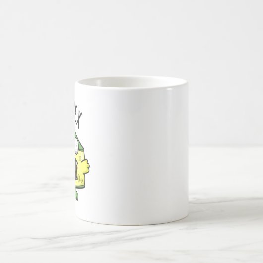 Brie-rex Funny Cheese TRex Pun Kaffeetasse (Mittel)