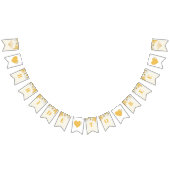 Brie to be Bumblebee Honey Sweety Brautparty Wimpelkette (Alle)