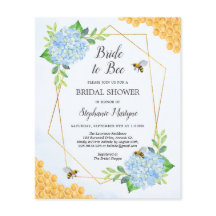 Brie to Bee Blue Hydrangea Brautparty laden