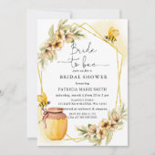 Brie to bee Honeybee Brautparty Einladung (Vorderseite)