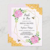 Brie to Bee Pink Hydrangea Brautparty laden (Vorne/Hinten)