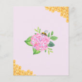 Brie to Bee Pink Hydrangea Brautparty laden (Rückseite)