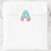 Brief A Aufkleber (Tasche)