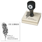 Brief A Botanisches Ex Libris Buchzeichen Stempel (Stempel)