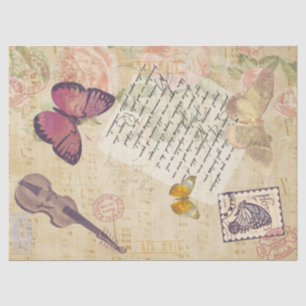 Brief an den schönen Schmetterling Seidenpapier