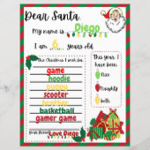 Brief an den Weihnachtsmann (Vorderseite)