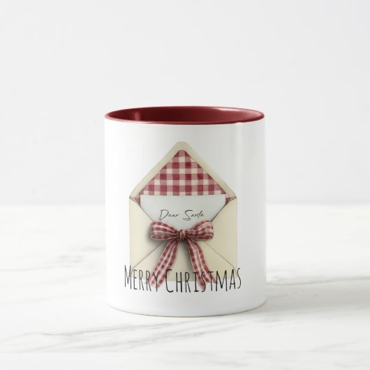 Brief an den Weihnachtsmann  Tasse (Zentrum)