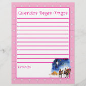 Brief an die farbige Seite der drei Weisen (Vorderseite)