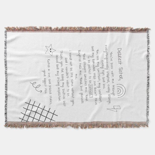 Brief an die Schwester Decke (Vorderseite)