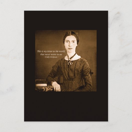 Brief an die Welt Postkarte (Vorderseite)