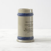 „Brief an Jesus“ Mug Stein Bierglas (Mittel)
