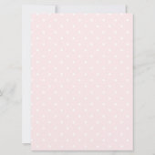 Brief an Kind aus dem Osterhasen Einladung (Rückseite)