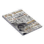 Brief an mein Ehemann , Liebliche Zitate Geschenk Notizblock (Rechte Seite)