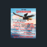 Brief an mein Grandson Geschenk, Liebe Baby Boy Ge Leinwanddruck<br><div class="desc">Brief an mein Grandson Geschenk,  Liebe Baby Boy Geschenk Idee</div>