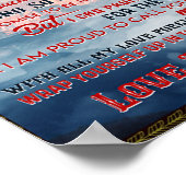 Brief an mein Grandson Geschenk, Liebe Baby Boy Ge Poster (Ecke)