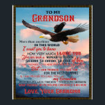 Brief an mein Grandson Geschenk, Liebe Baby Boy Ge Poster<br><div class="desc">Brief an mein Grandson Geschenk,  Liebe Baby Boy Geschenk Idee</div>