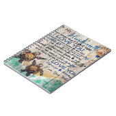 Brief an meinen Mann | Familiendekoration | Notizblock (Linke Seite)