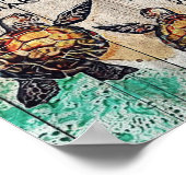 Brief an meinen Mann | Familiendekoration | Poster (Ecke)