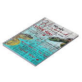 Brief an meinen Mann, Liebe zitiert Buchstaben Notizblock (Linke Seite)