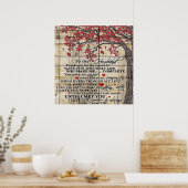 Brief an meinen Mann, neues Zuhause-Geschenk Poster (Küche)