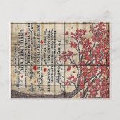 Brief an meinen Mann, neues Zuhause-Geschenk Postkarte (Vorderseite)