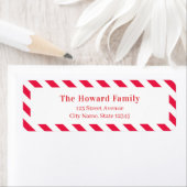 Brief an Weihnachtsfeiertagsanschrift (Insitu)