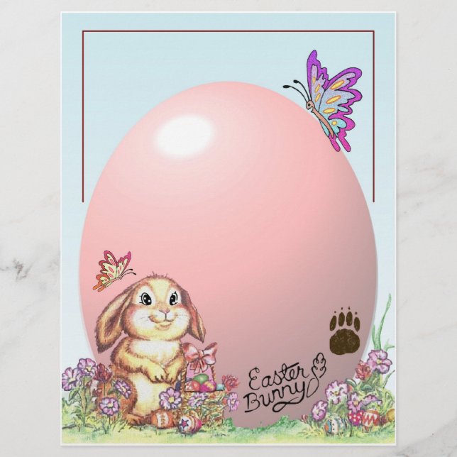 Brief aus dem Osterhasen (Vorderseite)