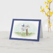 Brief aus einer individuell anpassbaren Bluebird-K Karte (Gelbe Blume)