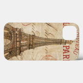 Brief aus Paris Case-Mate iPhone Hülle (Rückseite (Horizontal))